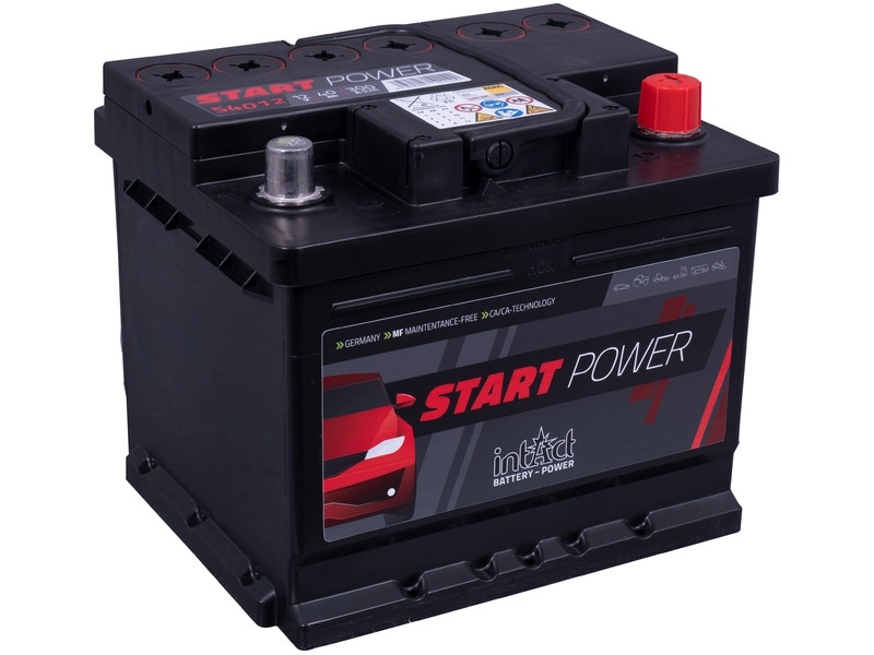 intAct Start-Power 54012RFGUG, Batterie 12V 40Ah 300A
