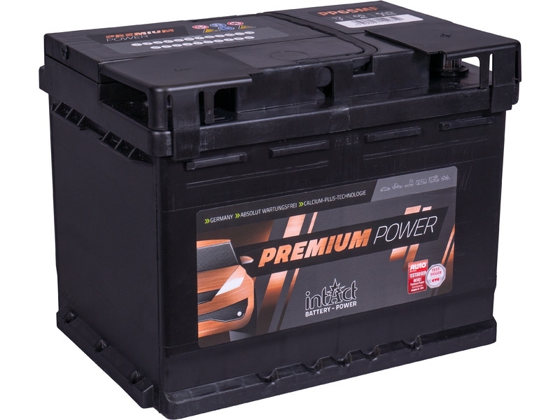 intAct Premium-Power PP65MF, Autobatterie 12V 65Ah 640A