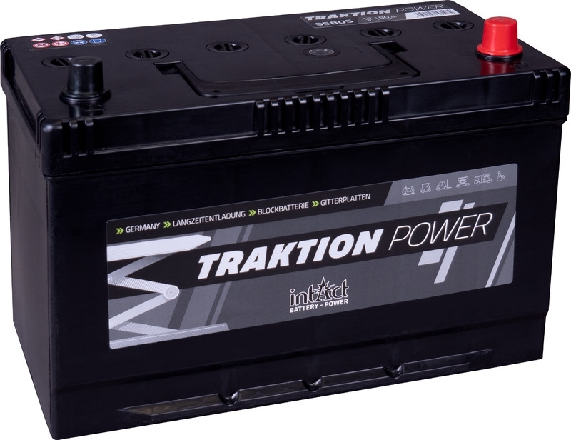 intAct Traktion-Power 95805GUG, Antriebsbatterie 12V 80Ah