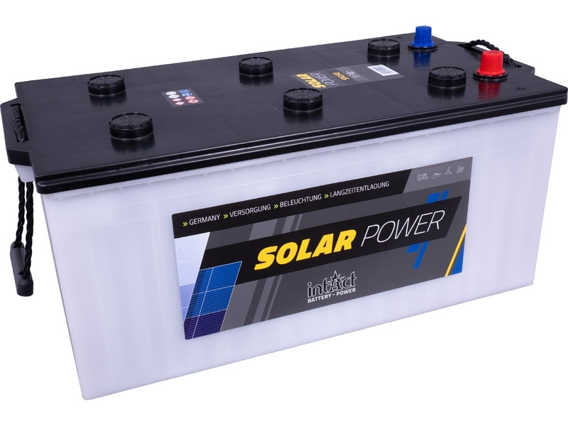 intAct Solar-Power SP250GUG, Solarbatterie 12V 250Ah