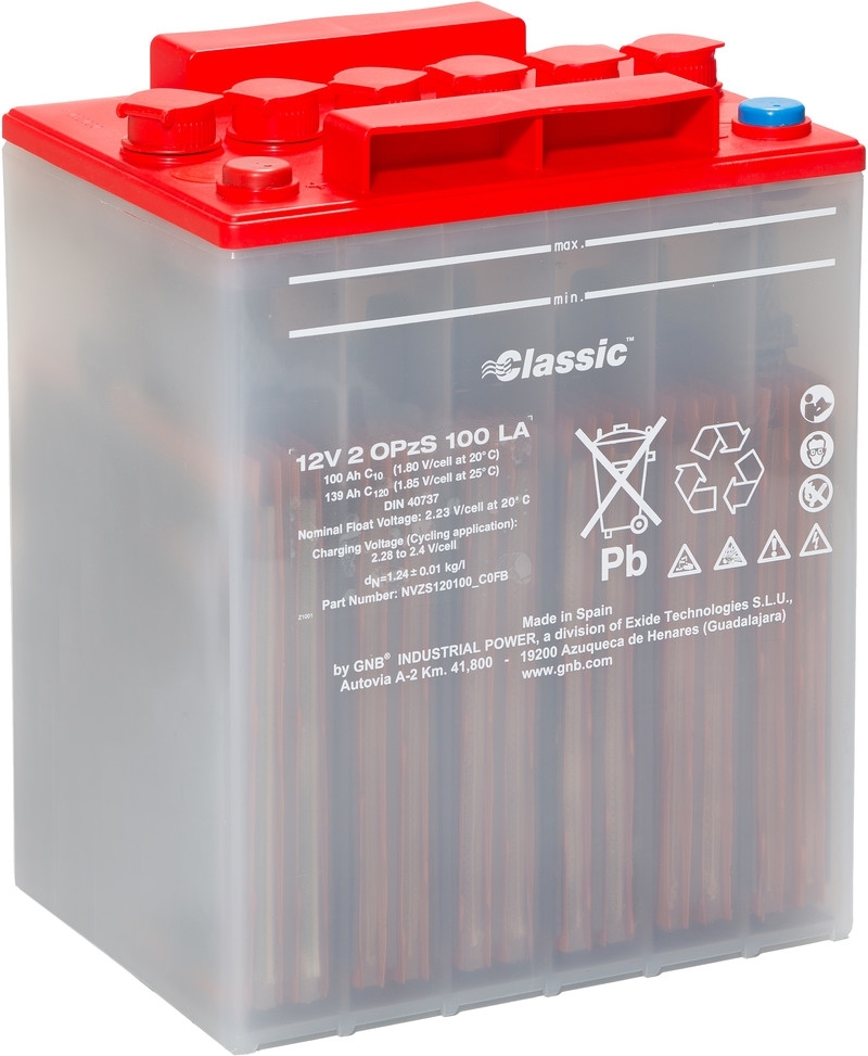 Exide Classic 12V2OPzS100